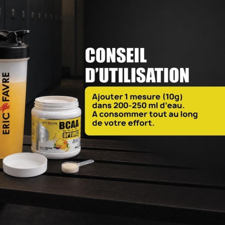 Eric Favre BCAA Optimiz 2:1:1 Fruits des bois (250g)