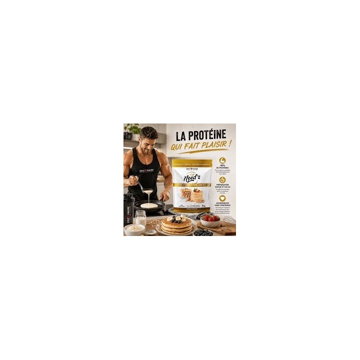 Eric Favre Need’s – Protein Pancakes Naturel