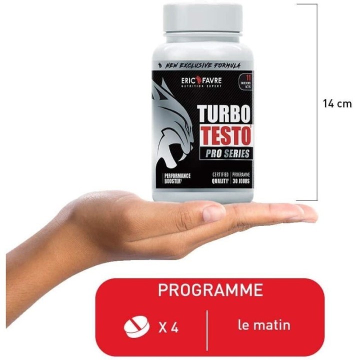 Eric Favre Turbo Testo – Vitalité et Performance (120 gélules)