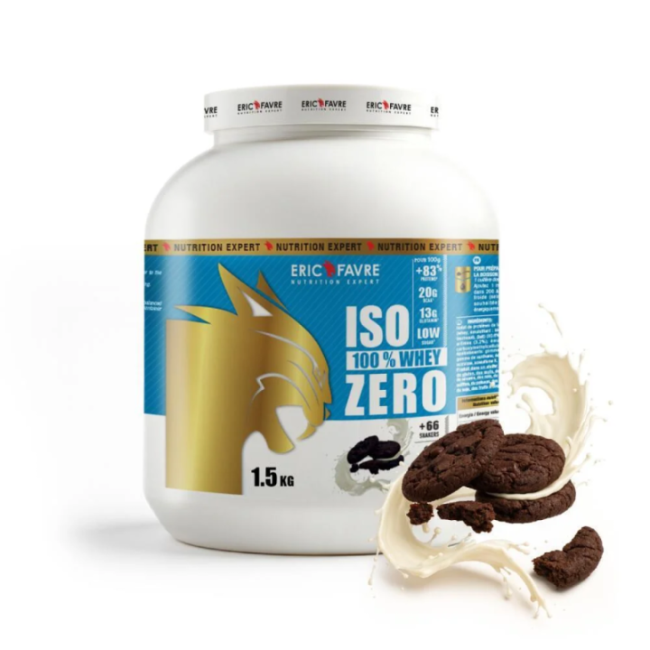 Eric Favre Iso Zero – 100% Whey Protéine Cookies & Cream