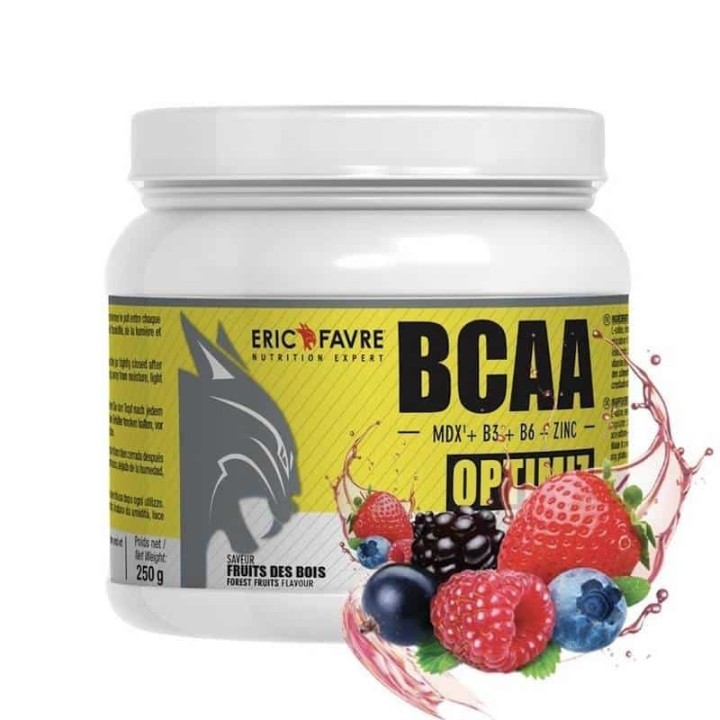 ERIC FAVRE BCAA Optimiz – BCAA 2:1:1 – Acides aminés essentiels 250g