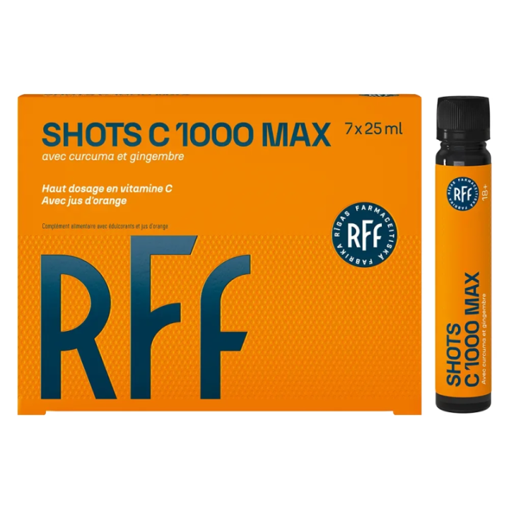 RFF Shots – C 1000 Max (7 flacons de 25ml)