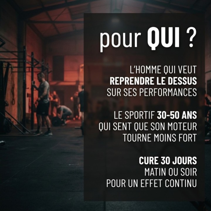 Eric Favre Turbo Testo – Vitalité et Performance (120 gélules)