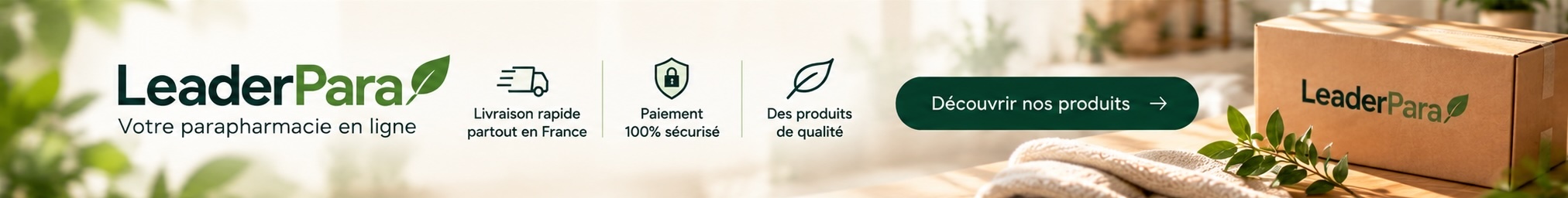 Parapharmacie en ligne!